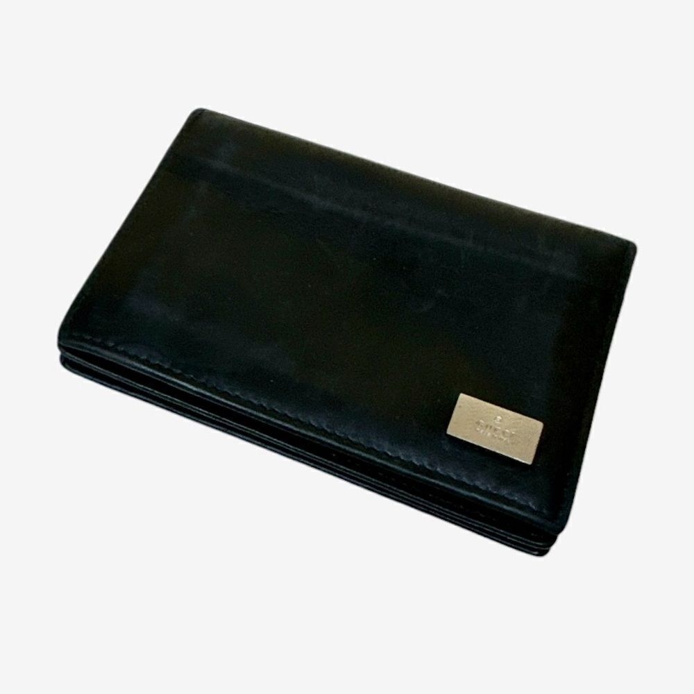 GUCCI GG Black Men’s Leather Wallet
